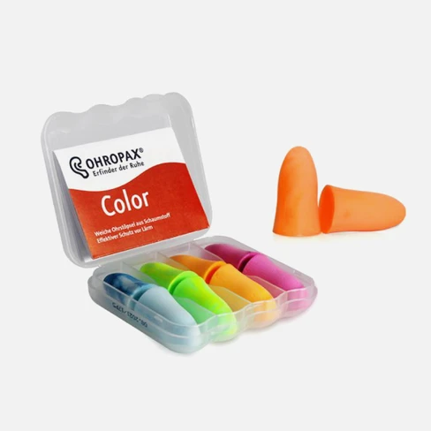 Ohropax Color Schaumstoff In-Ohr Stöpsel - Lärmschutz für jede Ohropax Color Schaumstoff In-Ohr Stöpsel - Lärmschutz für jede