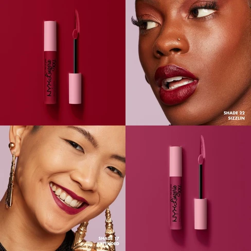 NYX Professional Makeup Lip Lingerie XXL Matte Liquid Lipstick 16H