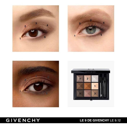 Le 9 High-Pigmentation Eyeshadow Palette - Givenchy | Buy at