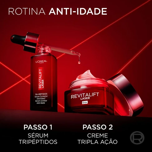 Revitalift Laser Anti-Aging Corrective Serum with Tripeptides - L