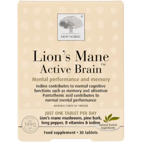 New Nordic - Lion's Mane Ative Brain Food Supplement