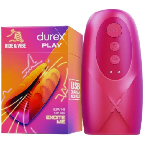 Durex - Slide and Ride Vibrating Masturbation Sleeve