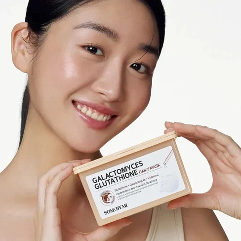 glutathione some by mi Some by Mi Galactomyces Glutathione Daily Mask with Vitamin C