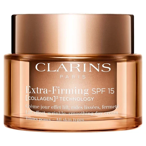 Clarins - Crema da giorno extra-rassodante [al collagene]³ Tecnologia Tutti i tipi di pelle