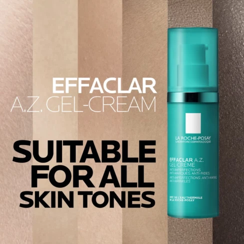 Effaclar A.Z. Anti-Wrinkles Gel-Cream - La Roche-Posay | Buy at