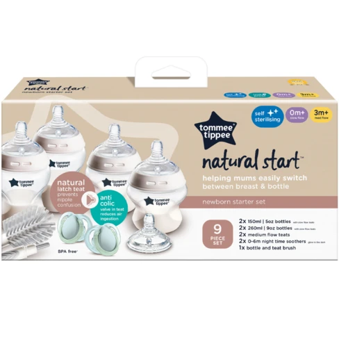 Tommee Tippee Natural Start Baby Bottle with Silicone Teat
