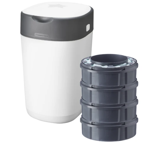 Tommee Tippee - Twist and Click 尿布箱 4 个补充盒