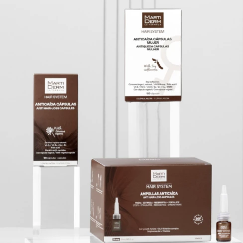 Martiderm Hair System Anti Hair-Loss Capsules Woman - 120Caps Martiderm Hair System Anti Hair-Loss Capsules Woman - 120Caps