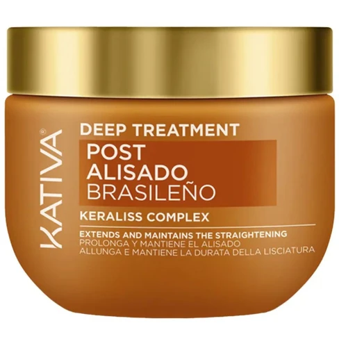 Kativa Post Brazilian Straightening Deep Treatment with Keraliss