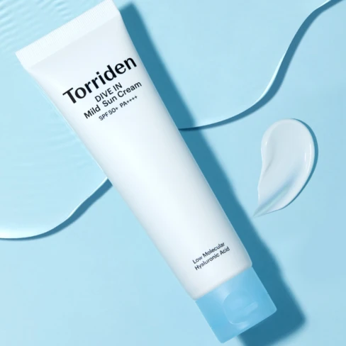 日焼け止め Torriden Mild Sun Cream SPF50+ Torriden Dive In Mild Sun Cream SPF50 60ml Japan