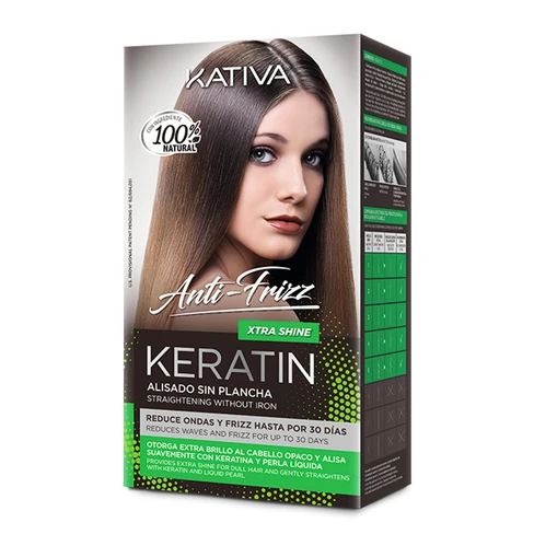 Kativa Alisado con queratina antiencrespamiento sin plancha Xtra
