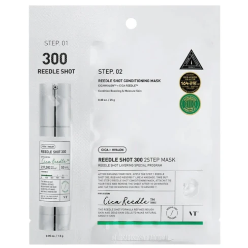 VT Cosmetics - Reedle Shot 300 2-Step Face Mask