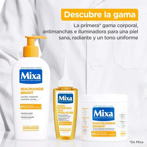 Mixa Niacinamide Bright Anti-Dark Spot Moisturizer for Dry and Dull ...