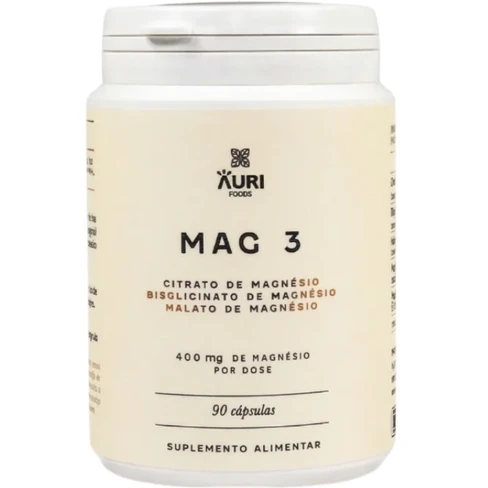 Aurifoods Magnesium Mag3 Food Supplement for Reducing Muscle and Brain ...