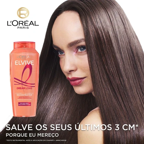L‘Oréal Elvive Dream Long Shampoo 700 Ml – Für Geschädigtes, Langes Haar