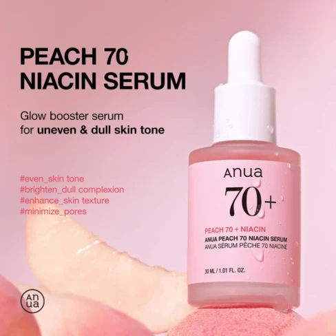 Peach 70% Niacinamide Serum with 70% Peach Extract - Anua | Buy at