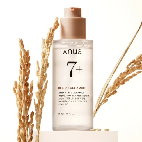 Anua Rice 7 Ceramide Hydrating Barrier Brightening Serum
