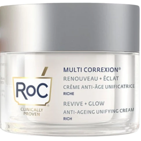 Multi Label Roc Multi Correxion Revive Glow Anti-Ageing Unifying Cream (crème unifiante ...