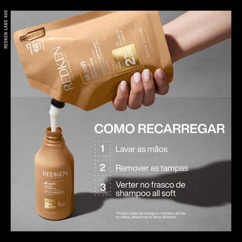 Champú All Soft Cabellos secos y quebradizos - Redken | Buy at
