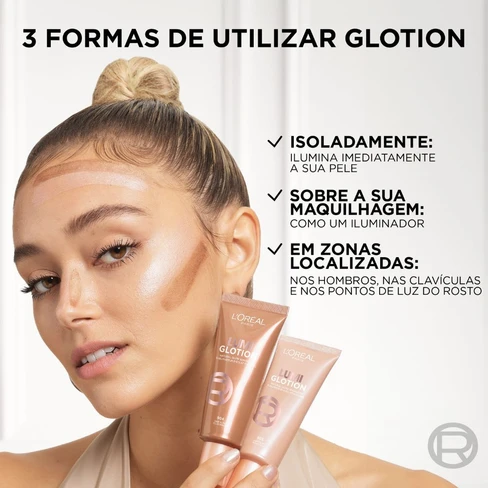 Paradise Lumi Glotion Potenciador del resplandor natural Textura
