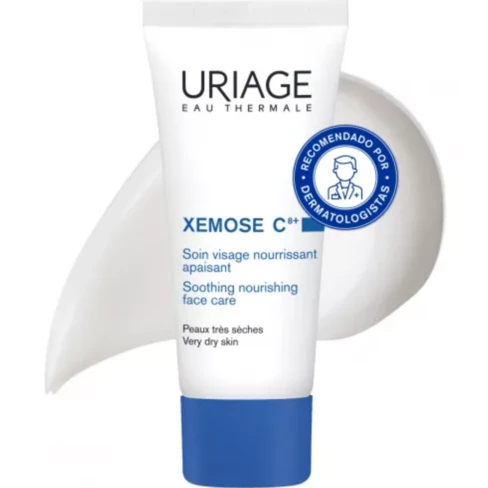 Uriage X mose C8 Cr me Pour Le Visage Pour Les Peaux S ches Et 