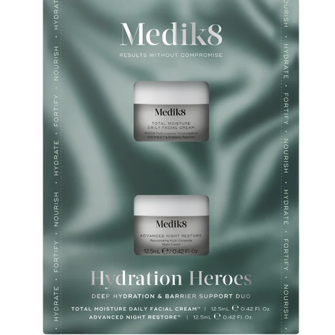 Medik8 - Total Moisturizer Daily Facial Cream 12.5mL + Advanced Night Restore 12.5mL