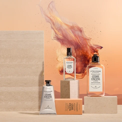 Cèdre Encens (Eau Des Baux) Eau de Toilette for Men - L'Occitane