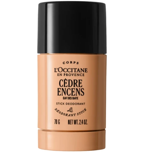 L'Occitane Cèdre Encens (Eau Des Baux) Stick Deodorant Alcohol L'Occitane Cèdre Encens (Eau Des Baux) Stick Deodorant Alcohol