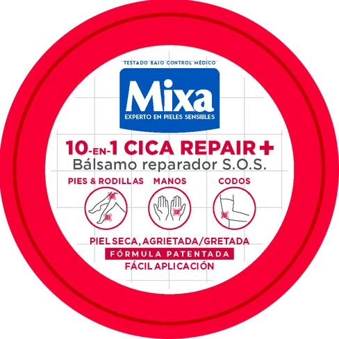 Mixa Cica Repair+ 10-in-1 Repairing Balm Urea and Glycerin - SweetCare ...