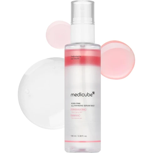 medicube glutathione serum Medicube PDRN Pink Glutathione Serum Mist 100 ml