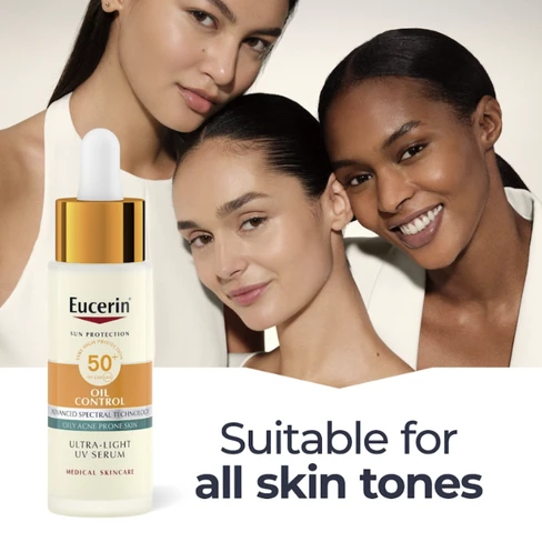 Eucerin Sun Protection Suero UV Sun Oil Control - SweetCare Panama