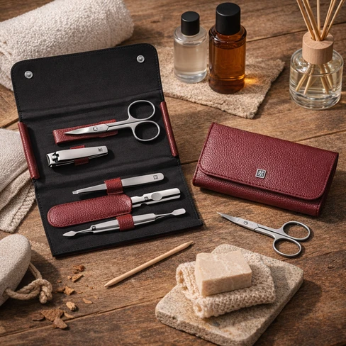 Classic Inox 5 Piece Manicure Case - Zwilling | Buy at Sweetcare