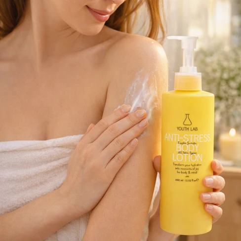 Anti-Stress Body Lotion Exotic Sunrise Pineapple, Lily of the