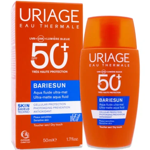 Uriage Bariésun Protector solar fluido de agua ultramate para pieles ...