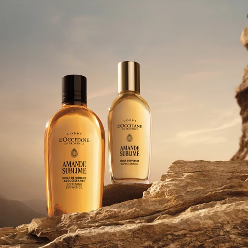 L'Occitane Amande 崇高沐浴油，含Almond 油，清洁并软化肌肤