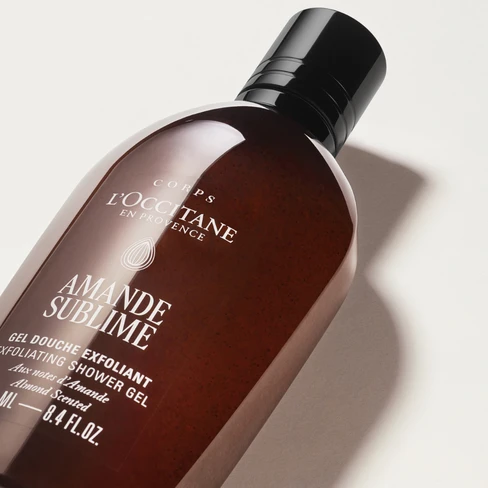Amande Sublime Exfoliating Shower Gel Smooth Cleansing - L