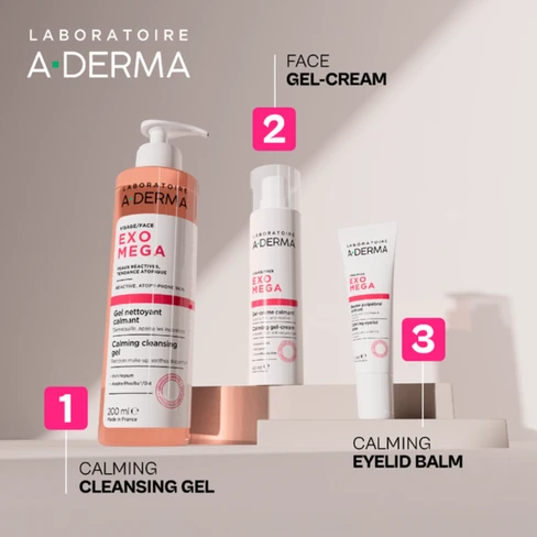 A Derma Exomega Face Calming Gel-Cream - SweetCare Puerto Rico