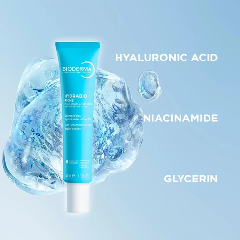 Hydrabio Rich Cream Texture for Dry and Dehydrated Skins