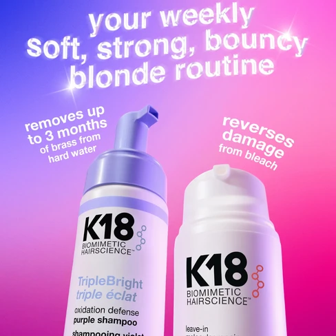 Champú morado Triplebright Oxidation Defense - K18 | Buy at