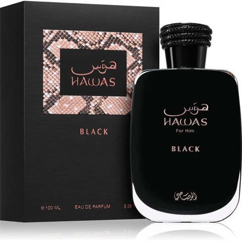 Hawas Black Eau de Parfum - Rasasi | Buy at Sweetcare - SweetCare Oman