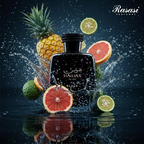 Hawas Black Eau de Parfum - Rasasi | Buy at Sweetcare - SweetCare Oman