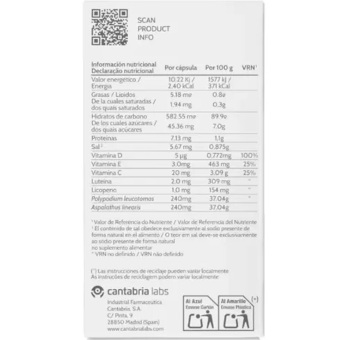 Ultra-D Capsules Food Supplement Sun Sensitization - Heliocare