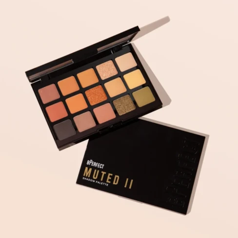 Muted II 阴影眼影盘高显色度- Bperfect | Buy at Sweetcare