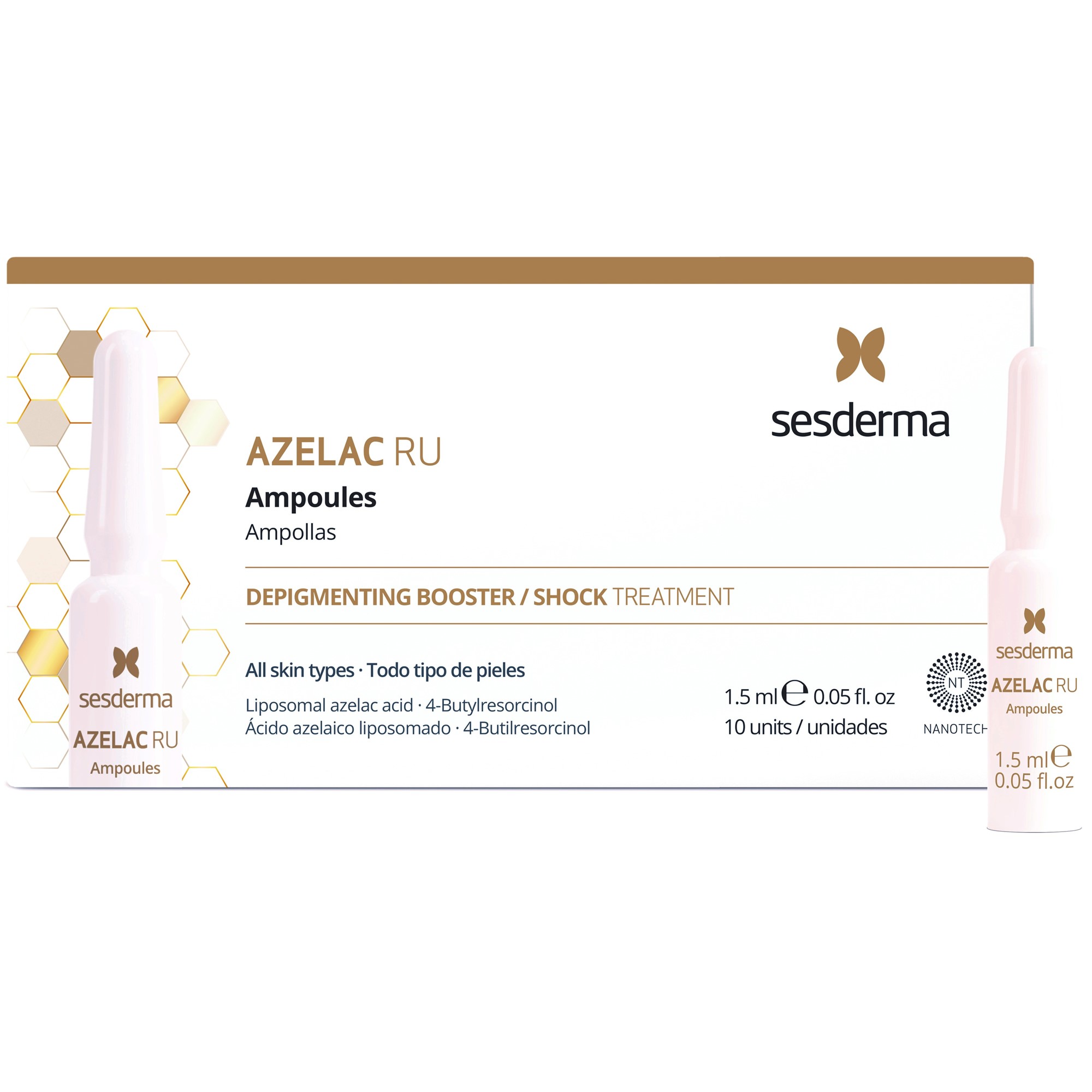 Sesderma Azelac Ru Depigmenting Ampoules 10x1,5mL