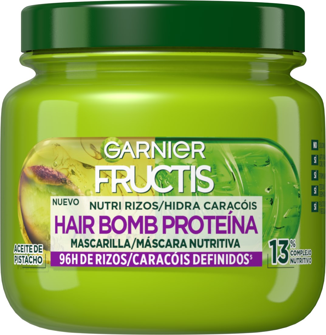 Garnier Fructis Hair Bomb Proteína Cabello rizado - SweetCare Panama