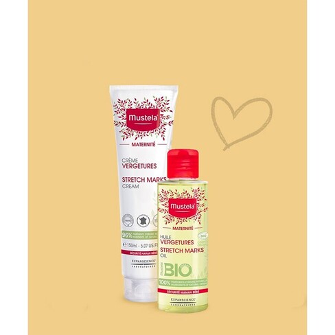 Mustela Stretch Marks Prevention Oil for Future and New Moms
