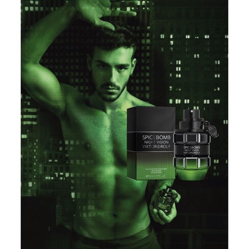 Agua de colonia Spicebomb Night Vision para él - Viktor & Rolf
