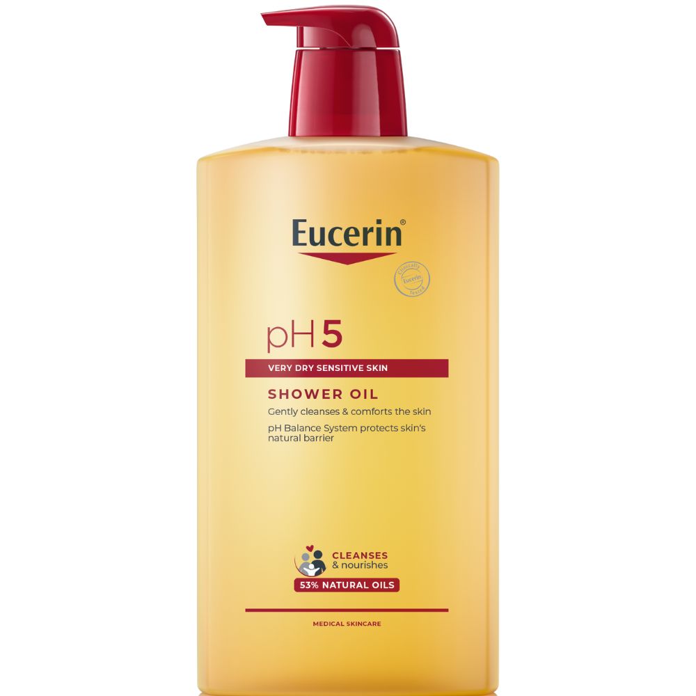 Eucerin pH5 Shower Oil Preserves Skin Resilience 1000mL