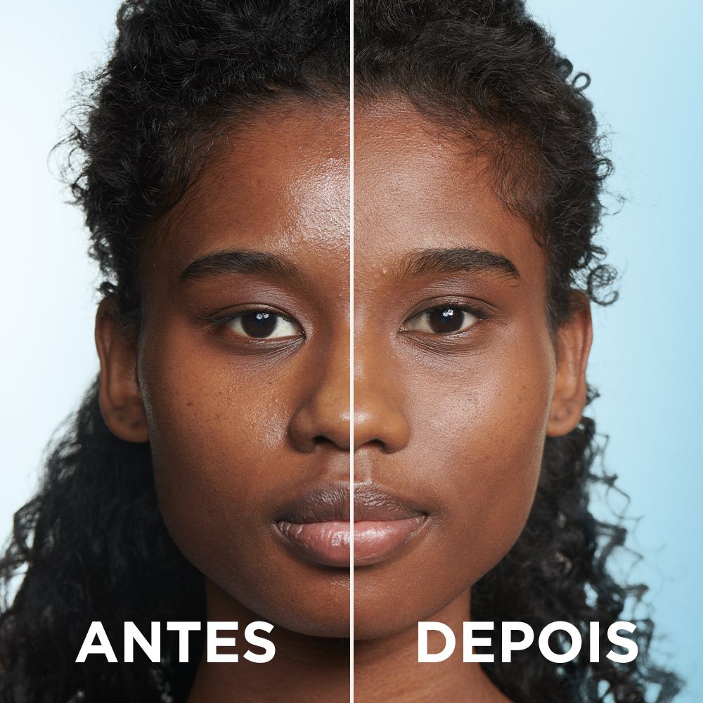 Gel limpiador facial activo puro con ácido hialurónico y arcilla