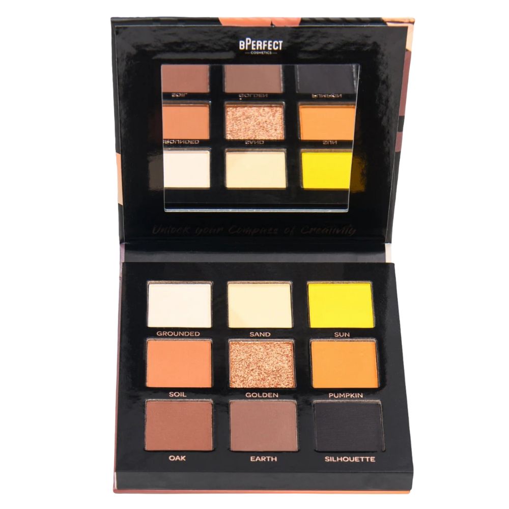 Bperfect 컴퍼스 오브 크리에이티브 - 쿼드 섀도우 컬렉션 - 아이섀도우 팔레트 - 스위트케어 South Korea, image size:1000x1000